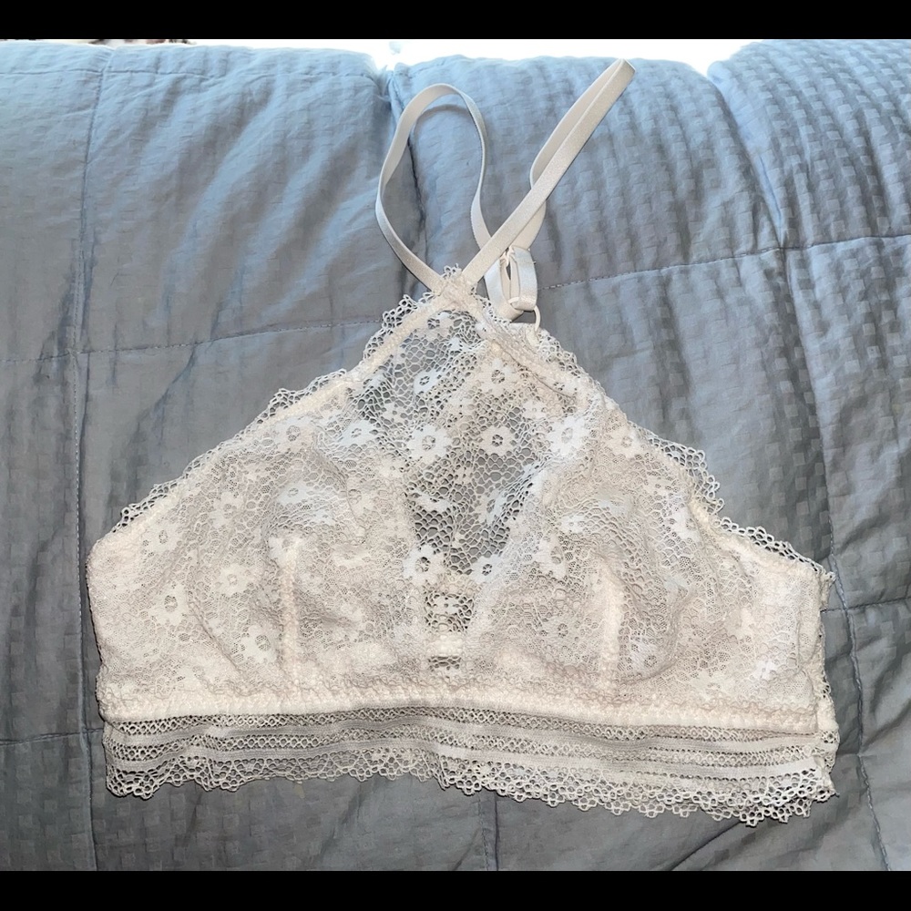 Victoria secret white, lace bralette